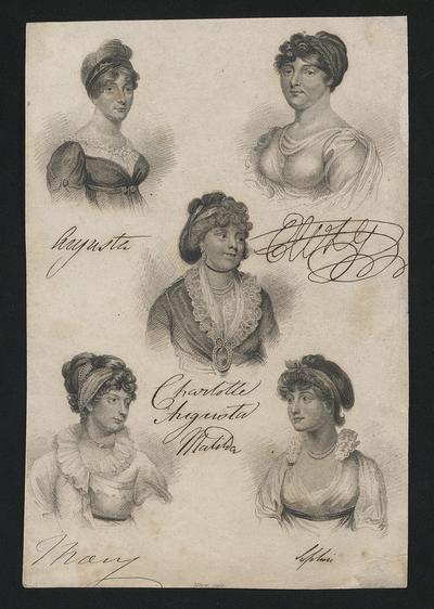 Princess Augusta of Great Britain prints