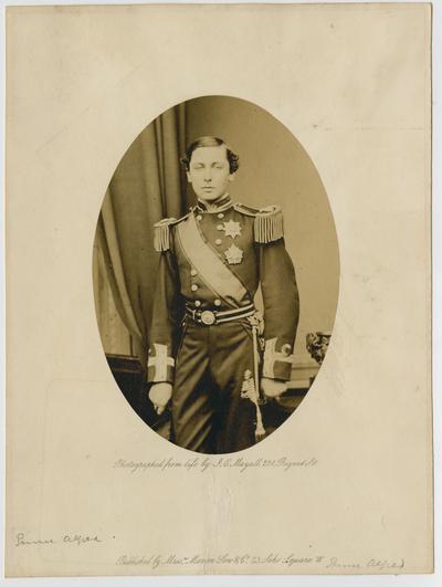 Alfred, Duke of Saxe-Coburg and Gotha photograph