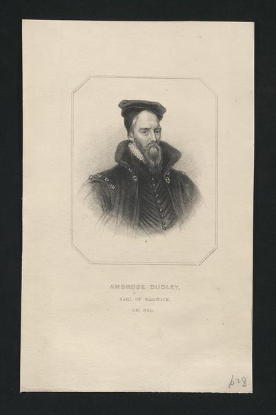 Ambrose Dudley, 3rd Earl of Warwick print
