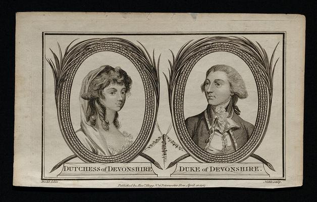 Print of the Duke and Duchess of Devonshire