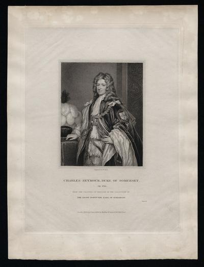 Charles Seymour, 6th Duke of Somerset print