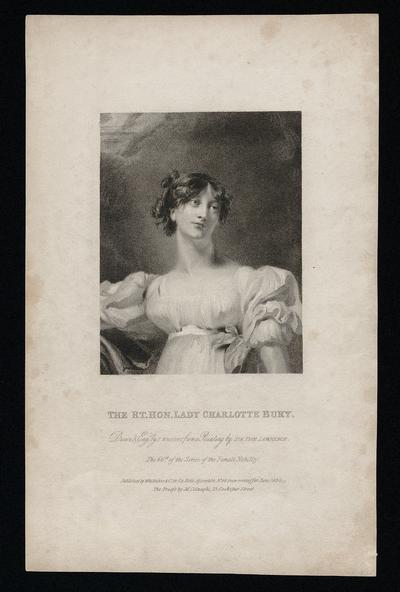 Lady Charlotte Bury print