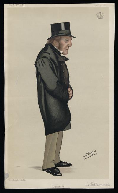 Lionel Arthur Tollemache print from Vanity Fair