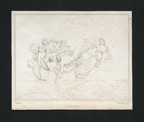 Henry Howard print of the Pleiades