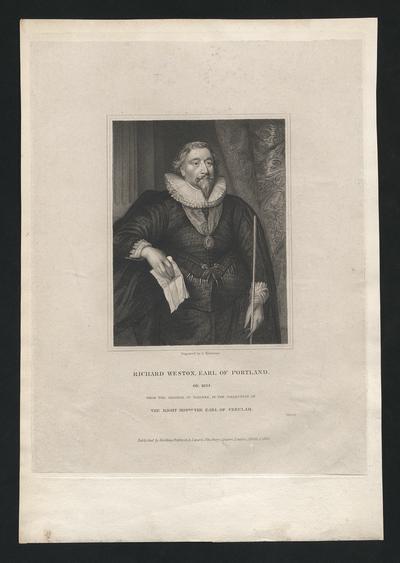 Richard Weston, 1st Earl of Portland print