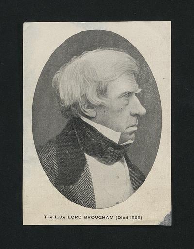 Henry Brougham, 1st Baron Brougham and Vaux print