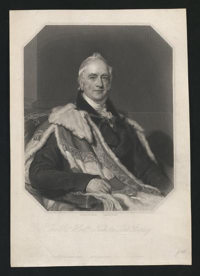 Nicholas Vansittart, 1st Baron Bexley print