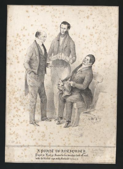 Print of Henry Ellis, Samuel Collingwood, and John Homes