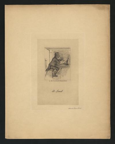 Prints of Charles Lamb, Mary Lamb, and the Lamb family