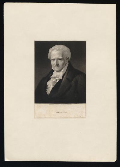 Alexander von Humboldt print