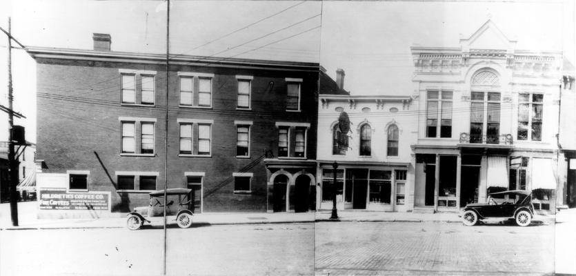 Short Street - Broadway to Spring (South), North Broadway, 408  Kentucky Furniture and Carpet Co., 410-414  J.P. Sullivan
