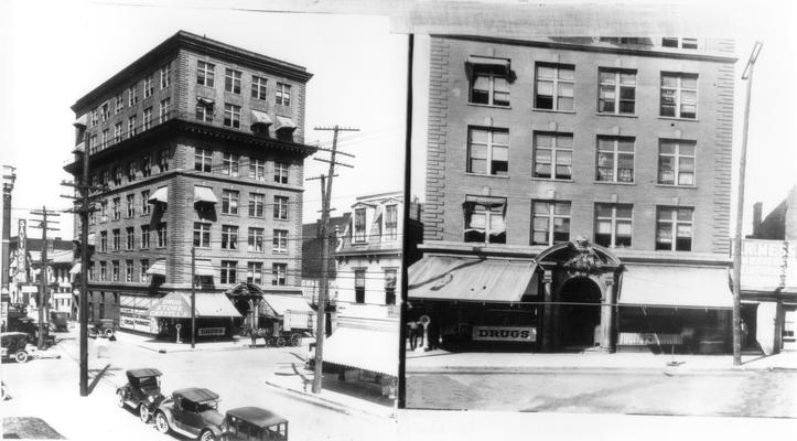 Short Street - Upper to Lime (North), 163  McClelland Building ; various tenants and businesses, including Cassell's Drug Store, J.S. Porter, Dr. Horace Murphy (see 1921 Dir.)