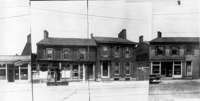 N. Limestone - Church to 2nd (West), 167  Richardson Printing, 169  Samuel Godhelff, 171  Buck Friedman's Barber Shop, 171 1/2  John Frazer, 173  M. Showalter, 177  Sanitary Bakery Co