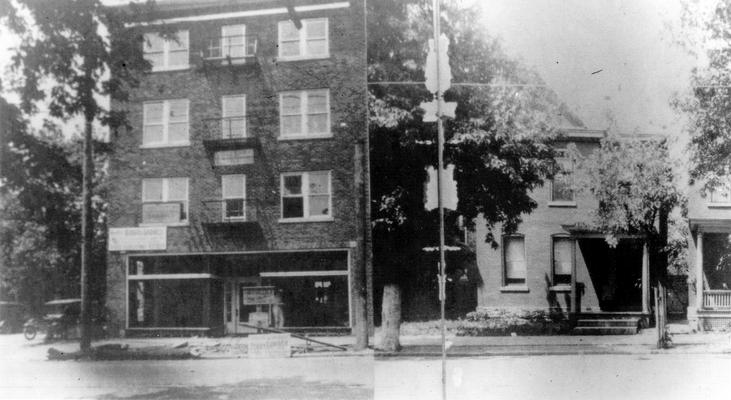 N. Limestone - Mechanic to 3rd (West), 237  Baugh and Garner Furniture Shop, 241  Joe Bourgois, res