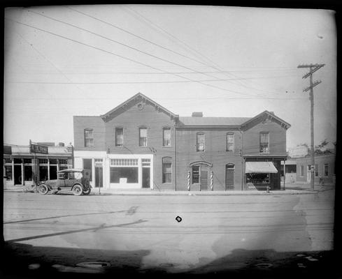 E. Main - Eastern to Rose, 338  Cassel  &  Cassel;  Superior Tires, 334  C.G. Arnold, 328  Drake  &  Marders, barbers, Portion of Collage Image #92