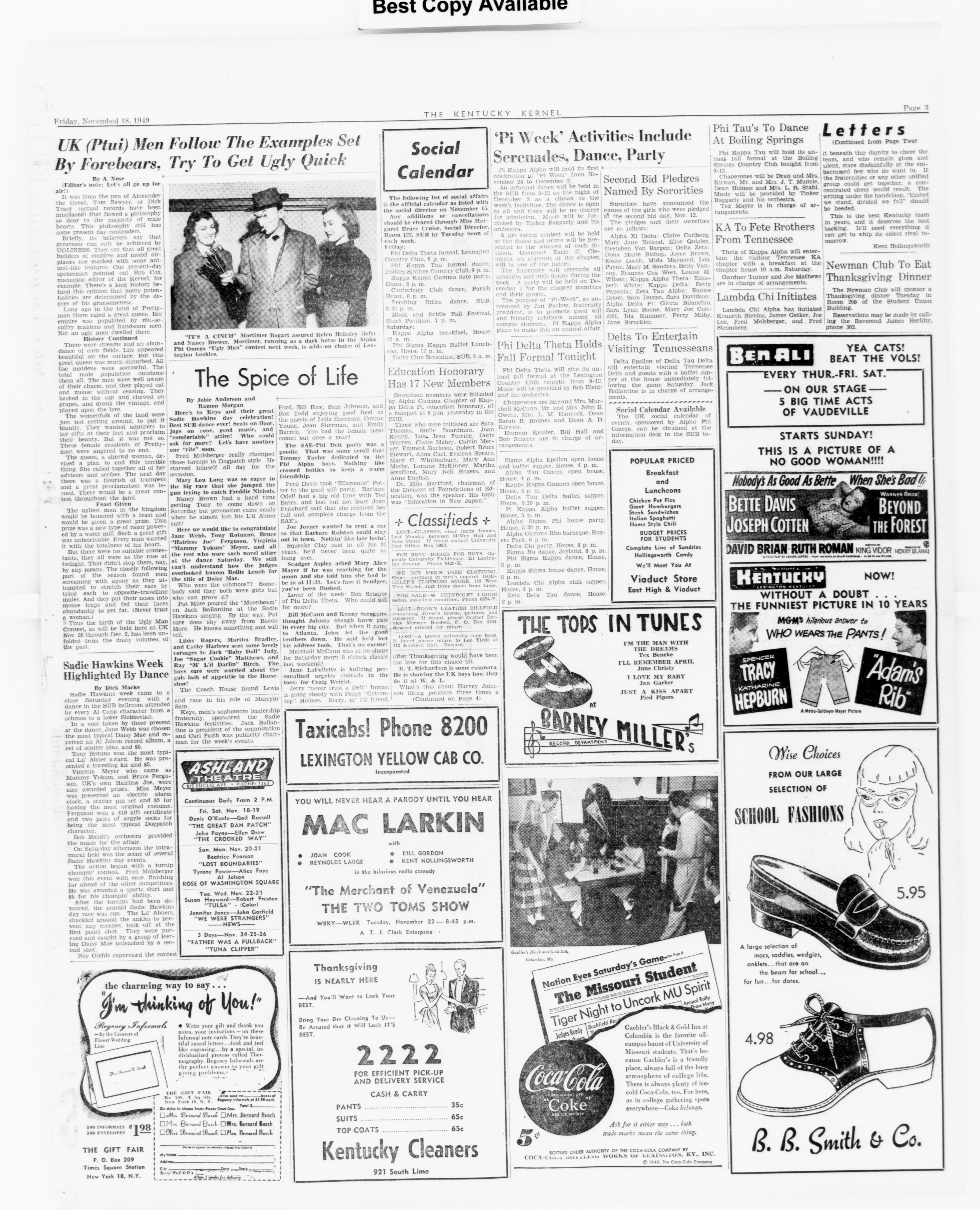 1949–50 Volume 74 No 1–5 - Phi Delta Theta Scroll Archive