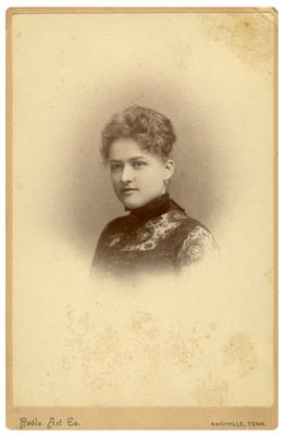 Johnnie Morgan (1865-1888), daughter of John Hunt Morgan (1825-1864) and Martha                              Mattie Ready (1840-1888)