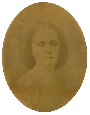 Henrietta Hunt Morgan (AKA Mrs. Basil Duke), reproduction of painting