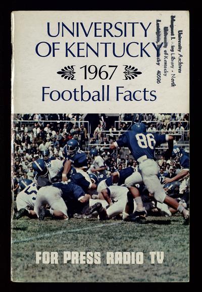 2012 University of Kentucky Football Media Guide by University of