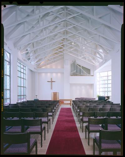 Interior of First Presbyterian Church Chapel N. Mill St, Lexington, KY, 2 images