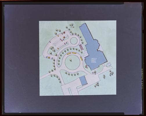 Lincoln County Middle School site plan, 1 image