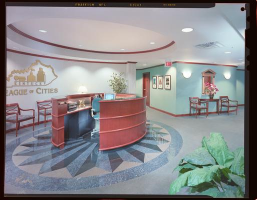 Kentucky League of Cities office interior, Lexington, KY, 2 images