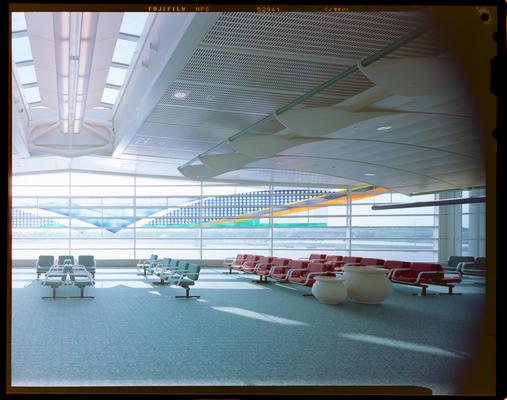 Guy Kemper Stained Glass Art Installation, Orlando International Airport, Orlando, FL, 4 images