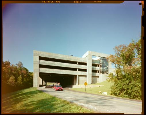 Sherman Carter Barnhart Architecture, parking garage, Northern Kentucky University, Highland Heights, KY, 2 images