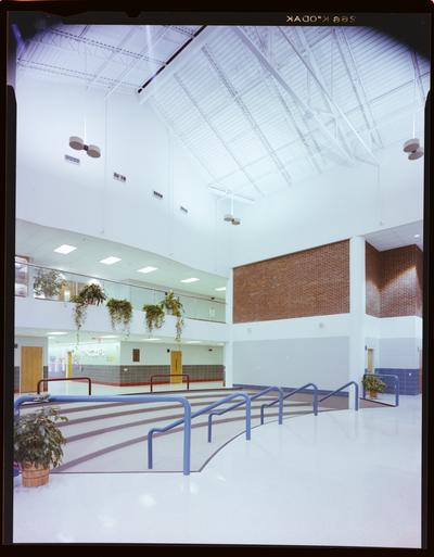 Sherman Carter Barnhart Architecture, unknown school lobby interior, 1 image
