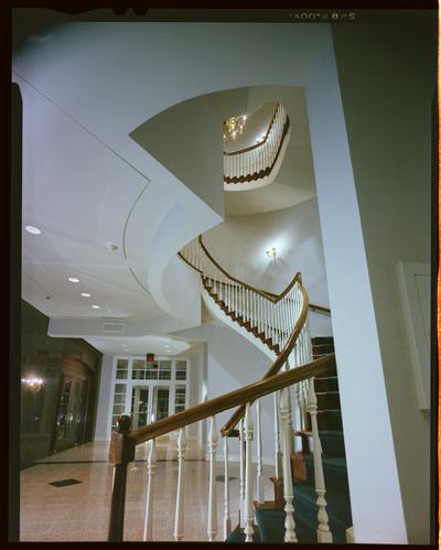 Sherman Carter Barnhart Architecture, interior staircase, 2 images