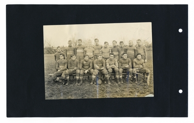 Group portrait of football team