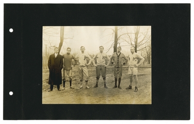 Group of six men standing