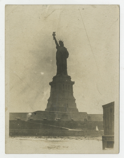 Statue of Liberty, albumen print