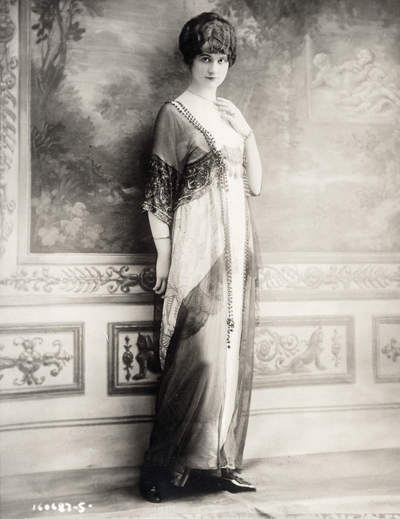 Evening gown by Drecoll, Paris