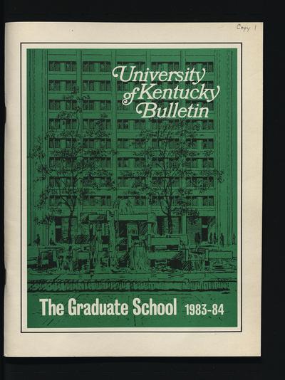 Bulletin of the University of Kentucky, Volume 22 (1947-1948)