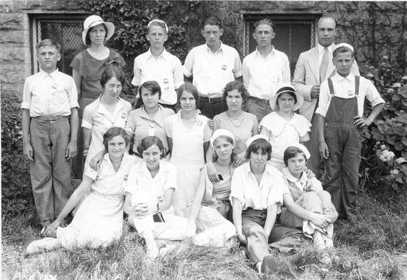 Pike County, 4 - H Group, 1931