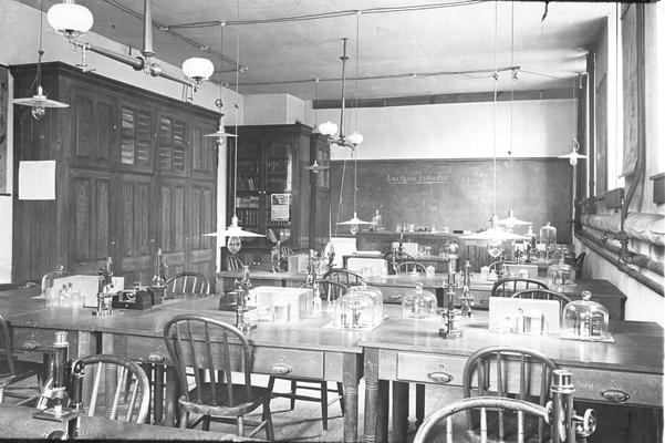 Botany classroom in Experimental Station Building