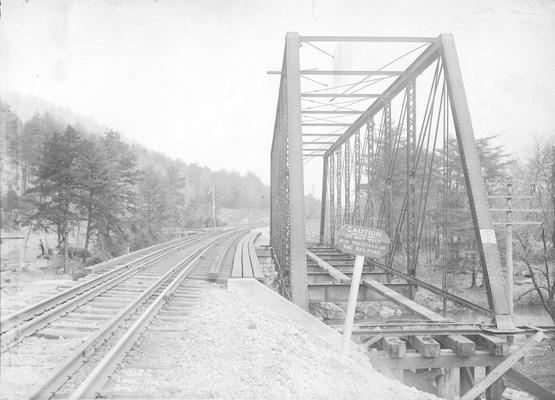 Railroad bridge, 1914