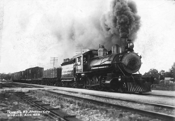 Train Number 93, Junction City, 1915