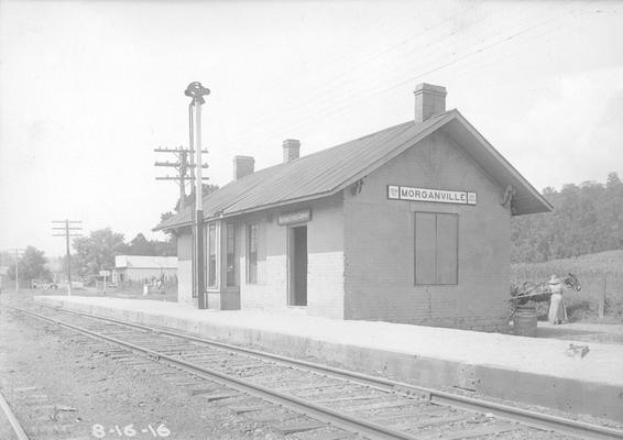 Morganville Station, August 16, 1916