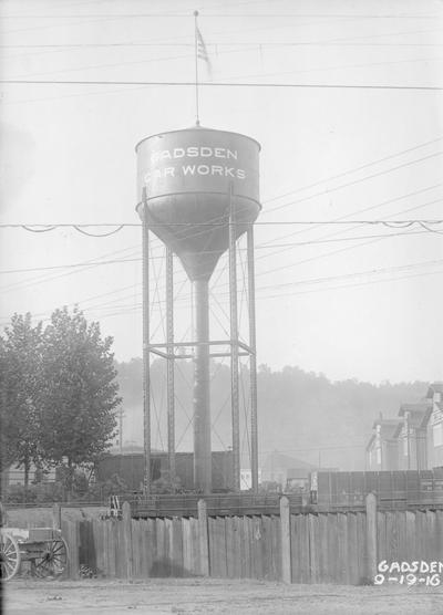 Gadsden Water Tower, September 19, 1916