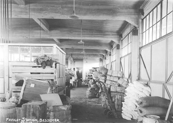Freight station, Bessemer, Alabama, December 1, 1917