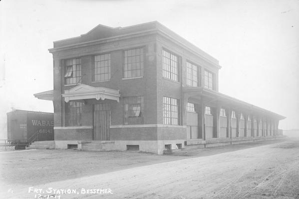 Freight station, Bessemer, Alabama, December 1, 1917