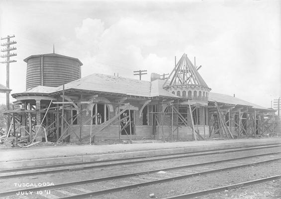Alabama Train Station, Tuscaloosa, July 10, 1911