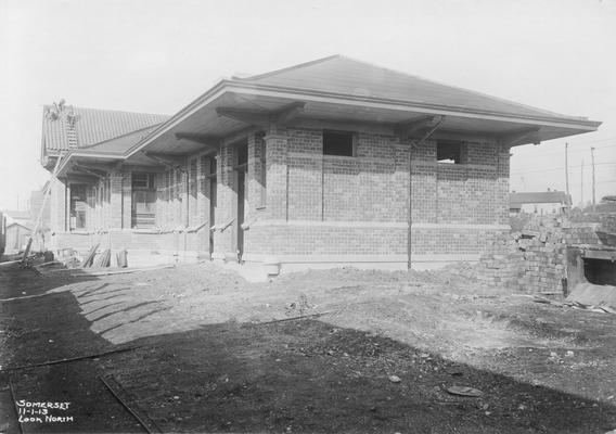 Kentucky stations, Somerset, construction, November 1, 1913