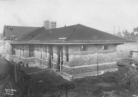 Kentucky stations, Somerset, construction, November 1, 1913