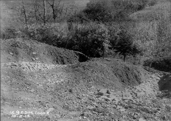 Rocks, east side facing east, October 2, 1915