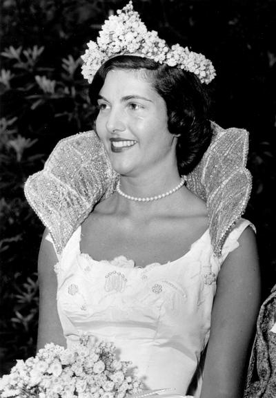 Andrews, Belle Booker (Mrs. Frank F. Wilson, II), Mountain Laurel Queen, 1965, Photographer, Public Relations