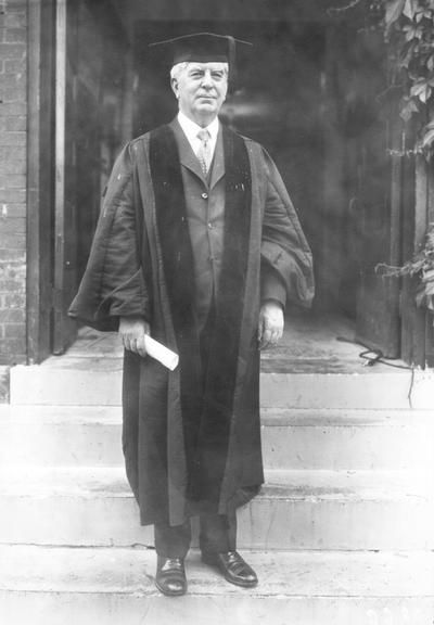 Lyle, Joel Irvine, Bachelor of Mechanical Engineering, 1896, Board of Trustees member, 1914 - 1924, Honorary law degree, 1932