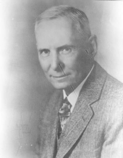 Melcher, Columbus R., Dean of Men 1914 - 1933, Professor and Head of German Languages and Literature, 1908-1919, Board of Trustees